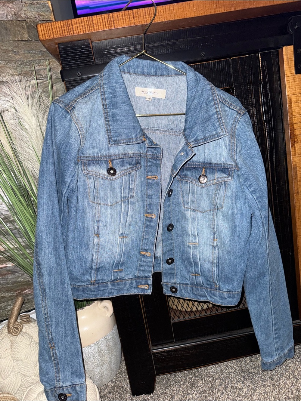 Blue Denim Jacket - Women's Classic Jean Jacket